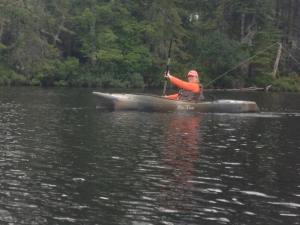 Kayaking on Little Jim Pond 7/2015